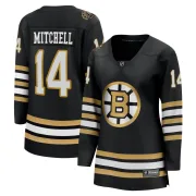 Fanatics Branded Ian Mitchell Boston Bruins Women's Premier Breakaway 100th Anniversary Jersey - Black