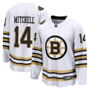 Fanatics Branded Ian Mitchell Boston Bruins Youth Premier Breakaway 100th Anniversary Jersey - White