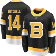 Fanatics Branded Ian Mitchell Boston Bruins Youth Premier Breakaway Alternate Jersey - Black