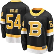 Fanatics Branded Jack Ahcan Boston Bruins Men's Premier Breakaway Alternate Jersey - Black
