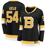 Fanatics Branded Jack Ahcan Boston Bruins Women's Premier Breakaway Alternate Jersey - Black