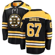 Fanatics Branded Jakub Zboril Boston Bruins Men's Breakaway ized Home Jersey - Black