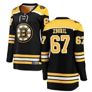 Fanatics Branded Jakub Zboril Boston Bruins Women's Breakaway ized Home Jersey - Black