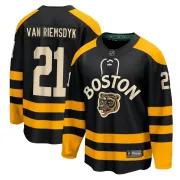 Fanatics Branded James van Riemsdyk Boston Bruins Youth Breakaway 2023 Winter Classic Jersey - Black