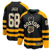 Fanatics Branded Jaromir Jagr Boston Bruins Youth Breakaway 2023 Winter Classic Jersey - Black