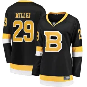 Fanatics Branded Jay Miller Boston Bruins Women's Premier Breakaway Alternate Jersey - Black