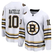 Fanatics Branded Jean Ratelle Boston Bruins Men's Premier Breakaway 100th Anniversary Jersey - White