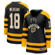 Fanatics Branded John Wensink Boston Bruins Women's Breakaway 2023 Winter Classic Jersey - Black
