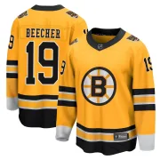 Fanatics Branded Johnny Beecher Boston Bruins Men's Breakaway 2020/21 Special Edition Jersey - Gold