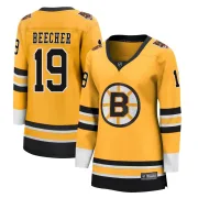 Fanatics Branded Johnny Beecher Boston Bruins Women's Breakaway 2020/21 Special Edition Jersey - Gold