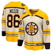 Fanatics Branded Kevan Miller Boston Bruins Youth Premier Breakaway 100th Anniversary Jersey - Cream