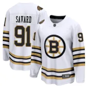 Fanatics Branded Marc Savard Boston Bruins Youth Premier Breakaway 100th Anniversary Jersey - White