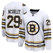 Fanatics Branded Marty Mcsorley Boston Bruins Youth Premier Breakaway 100th Anniversary Jersey - White