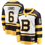 Fanatics Branded Mason Lohrei Boston Bruins Youth Breakaway 2019 Winter Classic Jersey - White