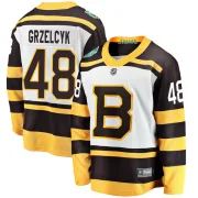 Fanatics Branded Matt Grzelcyk Boston Bruins Youth Breakaway 2019 Winter Classic Jersey - White