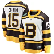 Fanatics Branded Milt Schmidt Boston Bruins Men's Breakaway 2019 Winter Classic Jersey - White