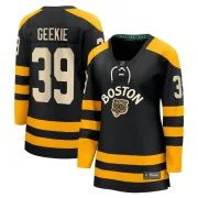 Fanatics Branded Morgan Geekie Boston Bruins Women's Breakaway 2023 Winter Classic Jersey - Black