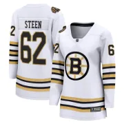 Fanatics Branded Oskar Steen Boston Bruins Women's Premier Breakaway 100th Anniversary Jersey - White