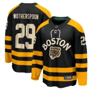 Fanatics Branded Parker Wotherspoon Boston Bruins Men's Breakaway 2023 Winter Classic Jersey - Black