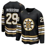 Fanatics Branded Parker Wotherspoon Boston Bruins Men's Premier Breakaway 100th Anniversary Jersey - Black