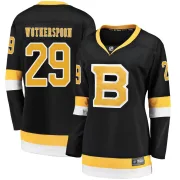 Fanatics Branded Parker Wotherspoon Boston Bruins Women's Premier Breakaway Alternate Jersey - Black