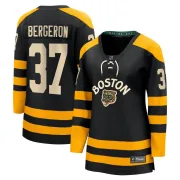 Fanatics Branded Patrice Bergeron Boston Bruins Women's Breakaway 2023 Winter Classic Jersey - Black
