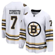 Fanatics Branded Phil Esposito Boston Bruins Men's Premier Breakaway 100th Anniversary Jersey - White