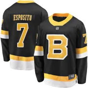 Fanatics Branded Phil Esposito Boston Bruins Men's Premier Breakaway Alternate Jersey - Black