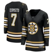 Fanatics Branded Phil Esposito Boston Bruins Women's Premier Breakaway 100th Anniversary Jersey - Black