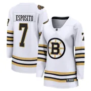 Fanatics Branded Phil Esposito Boston Bruins Women's Premier Breakaway 100th Anniversary Jersey - White