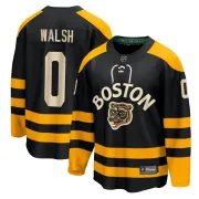 Fanatics Branded Reilly Walsh Boston Bruins Youth Breakaway 2023 Winter Classic Jersey - Black