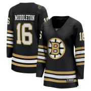 Fanatics Branded Rick Middleton Boston Bruins Women's Premier Breakaway 100th Anniversary Jersey - Black