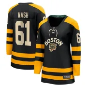Fanatics Branded Rick Nash Boston Bruins Women's Breakaway 2023 Winter Classic Jersey - Black
