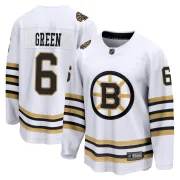 Fanatics Branded Ted Green Boston Bruins Men's Premier Breakaway 100th Anniversary Jersey - White