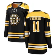 Fanatics Branded Trent Frederic Boston Bruins Women's Breakaway Home Jersey - Black