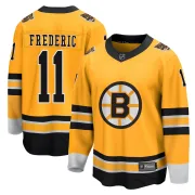 Fanatics Branded Trent Frederic Boston Bruins Youth Breakaway 2020/21 Special Edition Jersey - Gold