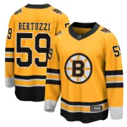 Fanatics Branded Tyler Bertuzzi Boston Bruins Youth Breakaway 2020/21 Special Edition Jersey - Gold