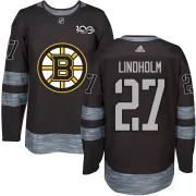 Hampus Lindholm Boston Bruins Youth Authentic 1917-2017 100th Anniversary Jersey - Black