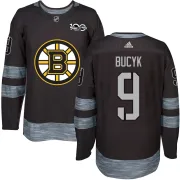 Johnny Bucyk Boston Bruins Men's Authentic 1917-2017 100th Anniversary Jersey - Black