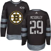 Marty Mcsorley Boston Bruins Men's Authentic 1917-2017 100th Anniversary Jersey - Black