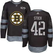 Pj Stock Boston Bruins Youth Authentic 1917-2017 100th Anniversary Jersey - Black