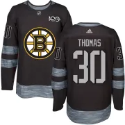 Tim Thomas Boston Bruins Men's Authentic 1917-2017 100th Anniversary Jersey - Black