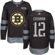 Wayne Cashman Boston Bruins Men's Authentic 1917-2017 100th Anniversary Jersey - Black